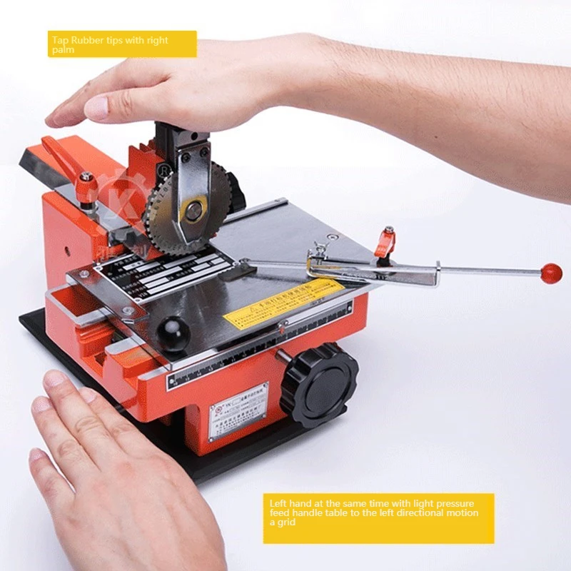 Semi Automatic Metal Name Plate Engraving Machines Nameplate Marking Machine Manual Embossing Machine Small Semi-automatic Metal
Semi Automatic Metal Name Plate Engraving Machines Nameplate Marking Machine Manual Embossing Machine Small Semi-automatic Metal