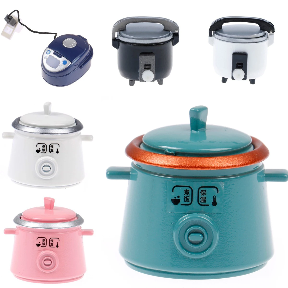DIY Miniature Rice Cooker Kitchen Furniture Accessories Decoration Craft For 1:12 Dollhouse Accessory Kids Toys
DIY Miniature Rice Cooker Kitchen Furniture Accessories Decoration Craft For 1:12 Dollhouse Accessory Kids Toys