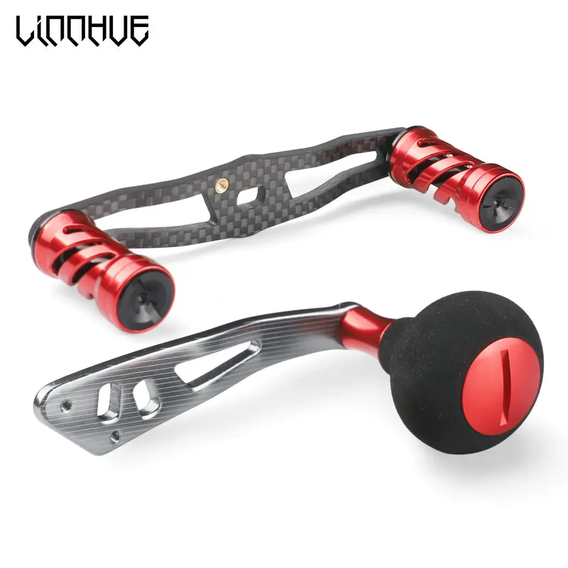 LINNHUE Baitcasting Reel Handle Replacement Aluminum Alloy Rocker Strong Durable Single Fishing Reel Handle for Baitcasting Reel
LINNHUE Baitcasting Reel Handle Replacement Aluminum Alloy Rocker Strong Durable Single Fishing Reel Handle for Baitcasting Reel