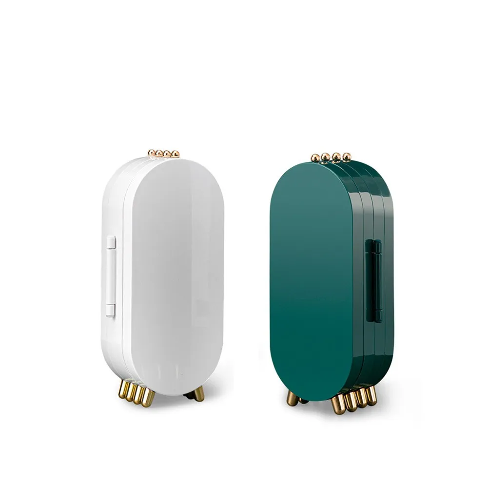White Jewelry Storage Box Foldable Plastic Box 4 Door Necklace Organizer Green Portable Jewelry Display Stand Household Parts
White Jewelry Storage Box Foldable Plastic Box 4 Door Necklace Organizer Green Portable Jewelry Display Stand Household Parts