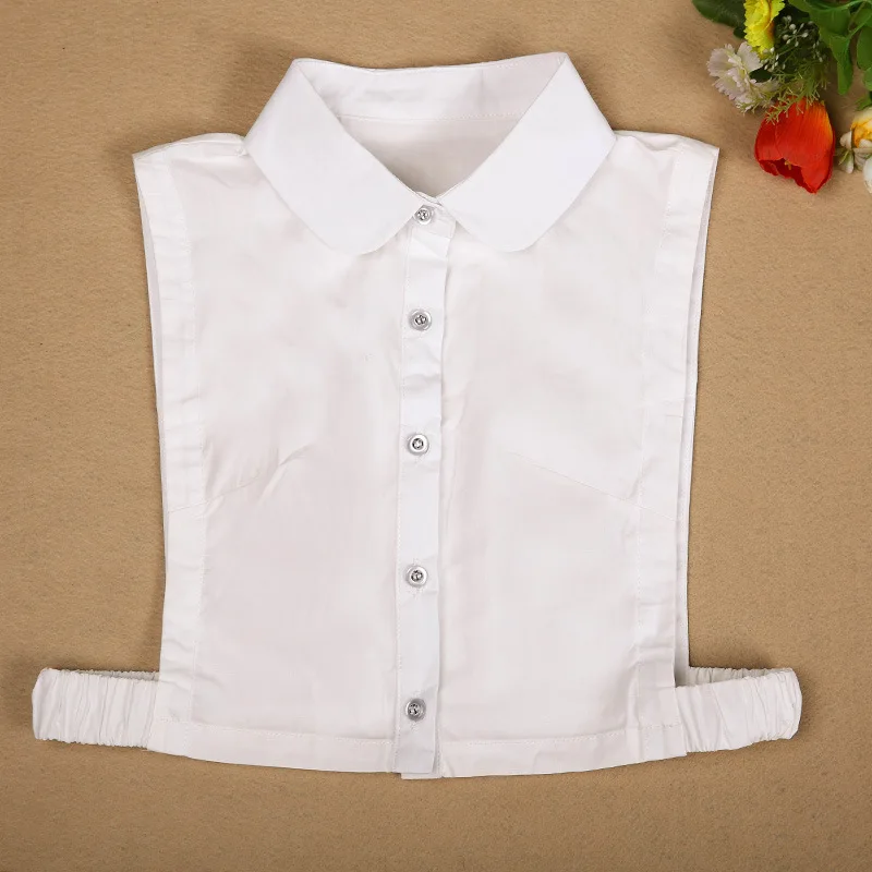 New 2021 Fashion classic Women Decorative Cotton False Fake Collar Simple Solid Color Office Lady Button Down Lapel Half Shirt 
New 2021 Fashion classic Women Decorative Cotton False Fake Collar Simple Solid Color Office Lady Button Down Lapel Half Shirt