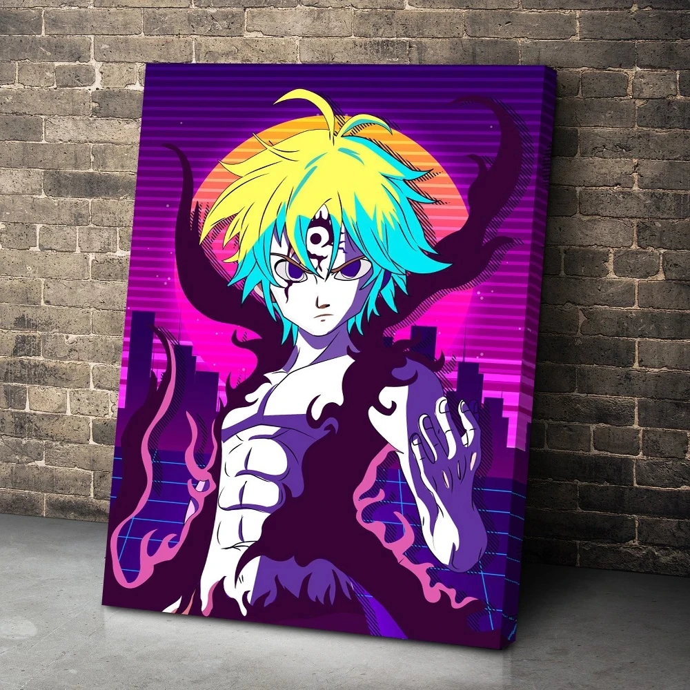 Wall Art HD Printed Anime Seven Deadly Sins Canvas Painting Home Decoration Modular Meliodas Pictures Frame For Office Poster
Wall Art HD Printed Anime Seven Deadly Sins Canvas Painting Home Decoration Modular Meliodas Pictures Frame For Office Poster