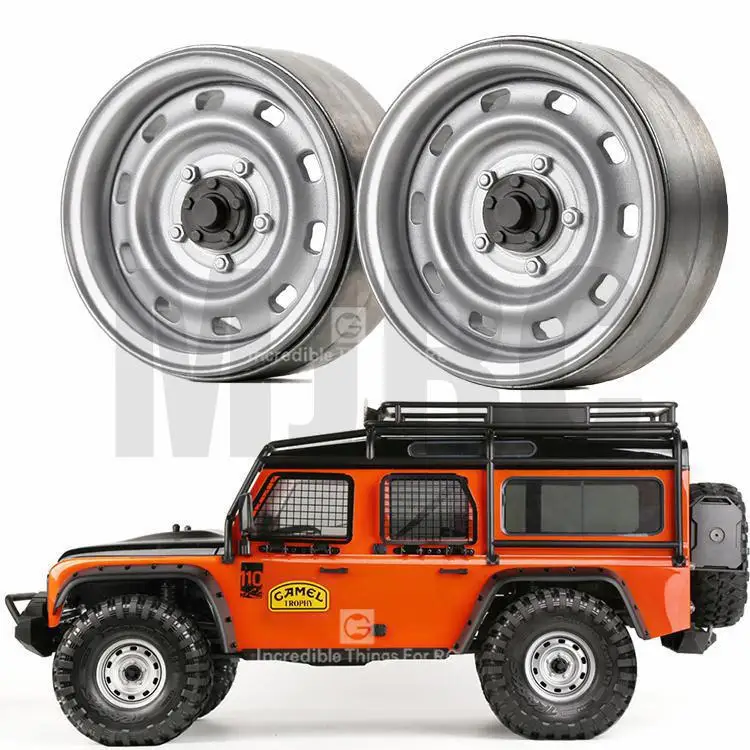 

4pcs Metal 1.9inch Wheel Hub Beadlock Rim For 1/10 RC Crawler Car TRX4 Bronco Axial SCX10 90046 JIMNY CFX VS4 RC4WD D90 D110