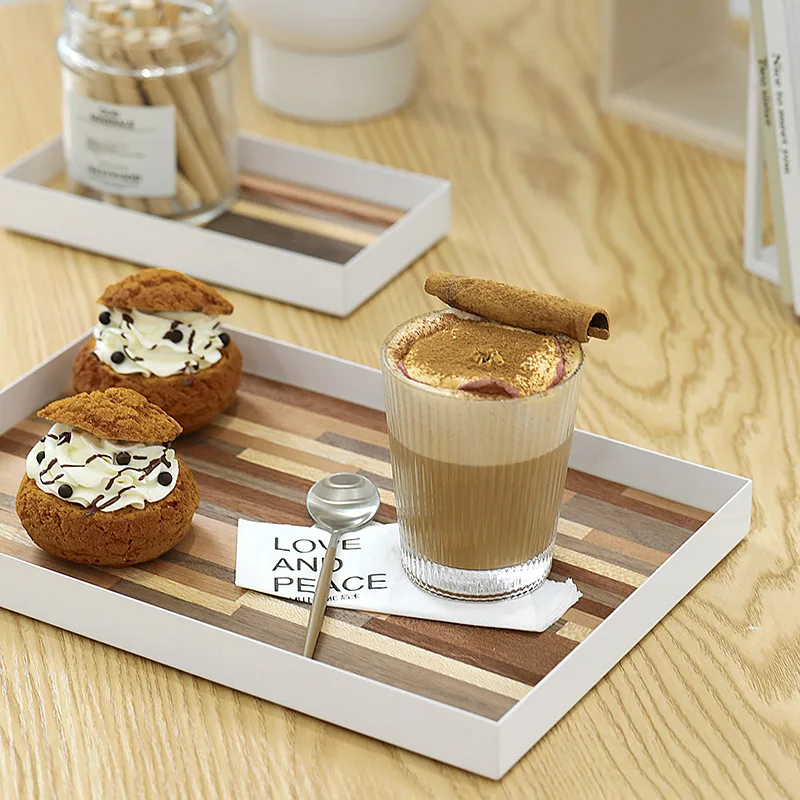Nordic Style Storage Tray Porch Key Tray Photo Props Tray Handmade Wood Grain Stitching Tray
Nordic Style Storage Tray Porch Key Tray Photo Props Tray Handmade Wood Grain Stitching Tray