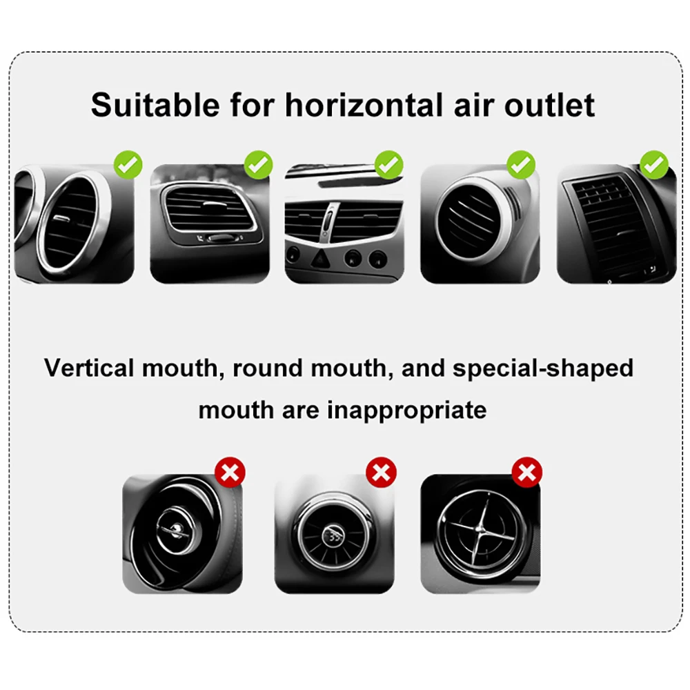 Gravity Car Holder Phone in Air Vent Clip Mount Call Mobile Stand Accesorios Support Telephone Voiture For Xiaomi 9 iPhone 12 10
Gravity Car Holder Phone in Air Vent Clip Mount Call Mobile Stand Accesorios Support Telephone Voiture For Xiaomi 9 iPhone 12 10