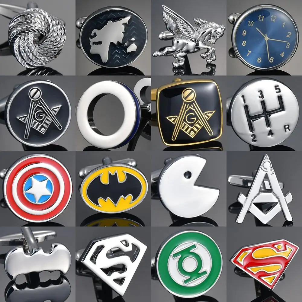 New Quality Sports Entertainment Silvery Chess Cufflinks Fashion Men's French Shirt Movie Cufflink Car Logo Cuff Links
New Quality Sports Entertainment Silvery Chess Cufflinks Fashion Men's French Shirt Movie Cufflink Car Logo Cuff Links