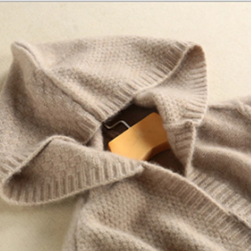 Long Sweater Cardigans Autumn Winter New Knitted Coat Korean Chic Thicken Overcoat Female Sweaters
Long Sweater Cardigans Autumn Winter New Knitted Coat Korean Chic Thicken Overcoat Female Sweaters