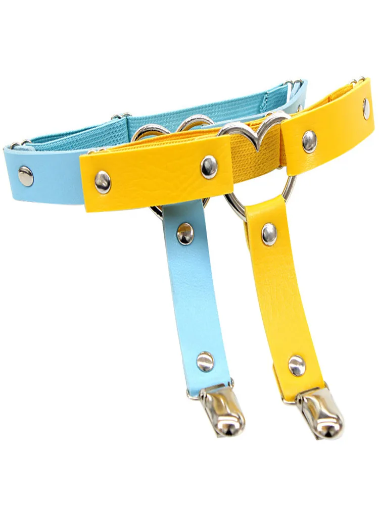 Sexy Accessories Love Heart-Shaped Leather Handmade Simple Punk Hip-Hop Leg Ring Foot Ring Garter Belt
Sexy Accessories Love Heart-Shaped Leather Handmade Simple Punk Hip-Hop Leg Ring Foot Ring Garter Belt