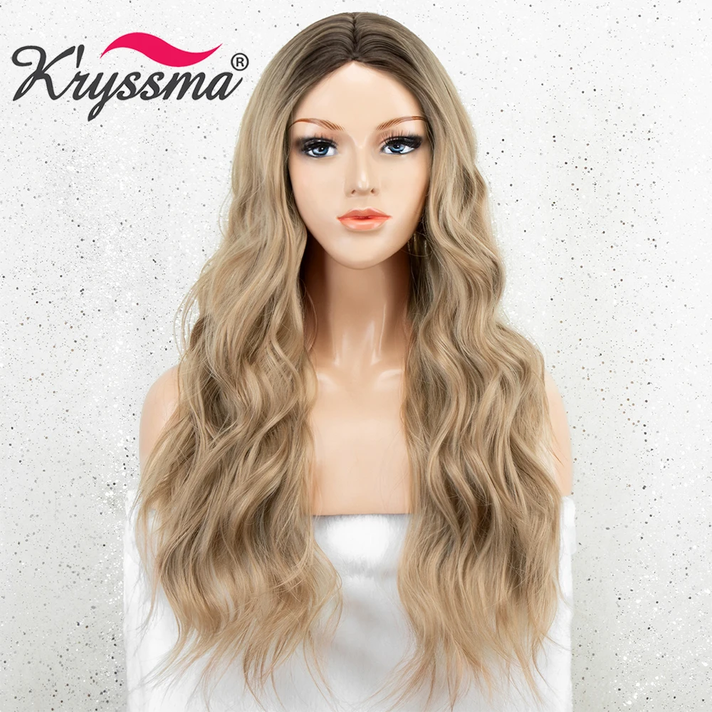 Kryssma Ombre Blonde Wig Long Wavy Synthetic Wigs Mixed Black Brown Wigs For Women Cosplay Wigs For Halloween Party
Kryssma Ombre Blonde Wig Long Wavy Synthetic Wigs Mixed Black Brown Wigs For Women Cosplay Wigs For Halloween Party