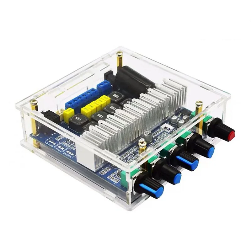 TPA3116 Bluetooth 5,0 стерео сабвуфер усилитель платы 2,1 канала 2X50W + 100W Бас AMP Home HIFI аудио усилитель платы
TPA3116 Bluetooth 5,0 стерео сабвуфер усилитель платы 2,1 канала 2X50W + 100W Бас AMP Home HIFI аудио усилитель платы