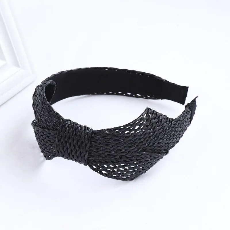 New Fashion Straw Headband Women Hair Accessories Bohemian Bowknot Hairband Wholesale Wide Hair Hoop
New Fashion Straw Headband Women Hair Accessories Bohemian Bowknot Hairband Wholesale Wide Hair Hoop