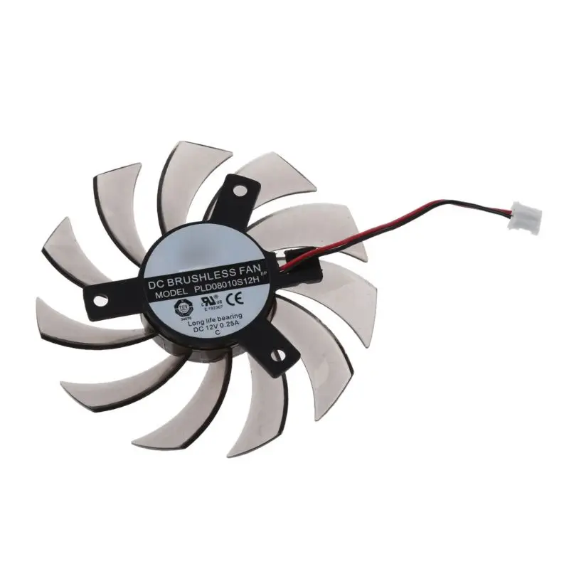 2021 New 75MM PLD08010S12H 2Pin Cooler Fan Graphics Card Cooling Fan for GTX 460 GTX560Ti
2021 New 75MM PLD08010S12H 2Pin Cooler Fan Graphics Card Cooling Fan for GTX 460 GTX560Ti