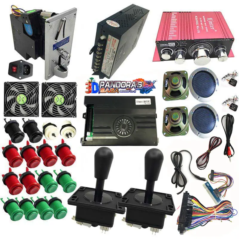 2021 Новый аркадный набор «сделай сам» 3D WiFi коробка pandora Sega ex 10000 в 1 видеоигра PS2 кнопка управления джойстик дозатор монет
2021 Новый аркадный набор «сделай сам» 3D WiFi коробка pandora Sega ex 10000 в 1 видеоигра PS2 кнопка управления джойстик дозатор монет
