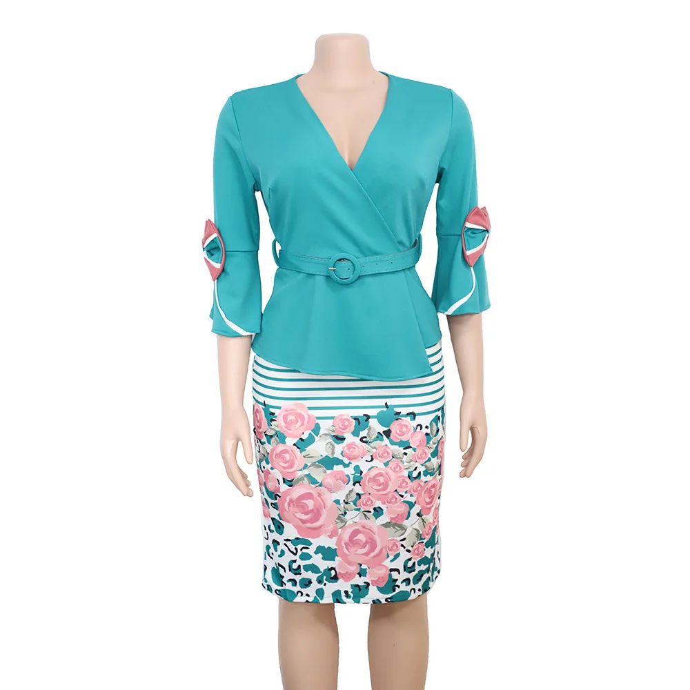 African Dresses for Women Plus Size Flower Print Elegent Fashion Beauty Knee-length Dress Large Size L-XXXL
African Dresses for Women Plus Size Flower Print Elegent Fashion Beauty Knee-length Dress Large Size L-XXXL