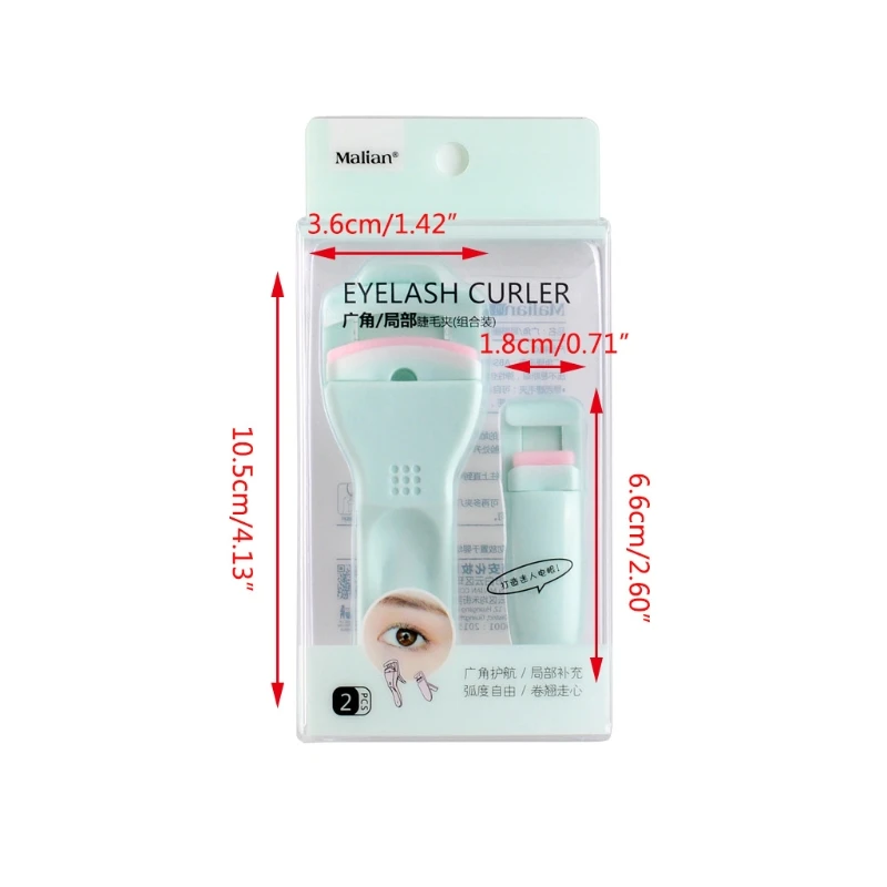 Wide-angle Partial Eyelash Curler Set Segmented Curling Long Lasting Small Eye Lash Curlers
Wide-angle Partial Eyelash Curler Set Segmented Curling Long Lasting Small Eye Lash Curlers