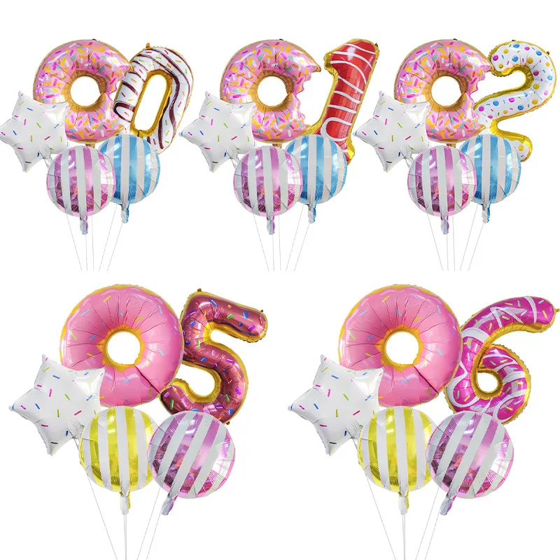 32inch candy number Foil Balloons New Year Party 18inch Donut Helium Globos Birthday Party Decorations Kids Balls Wholesale
32inch candy number Foil Balloons New Year Party 18inch Donut Helium Globos Birthday Party Decorations Kids Balls Wholesale