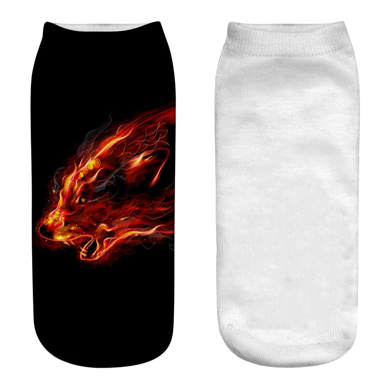 Wolf Printing Women Ankle Socks 3D Print Short Socks Personality Design Female Cotton Socks
Wolf Printing Women Ankle Socks 3D Print Short Socks Personality Design Female Cotton Socks