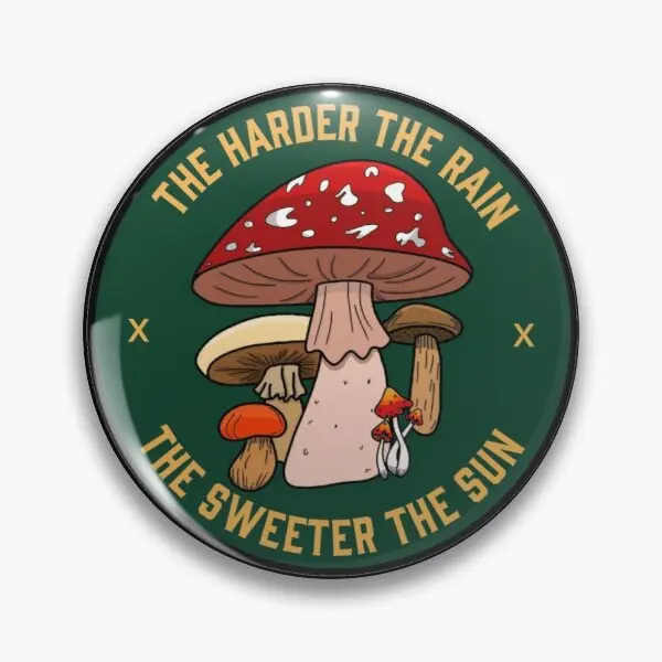 hozier mushroom Soft Enamel Pin Badge Decorative Clothes Badge Lapel Pin Brooch Jewelry for Women