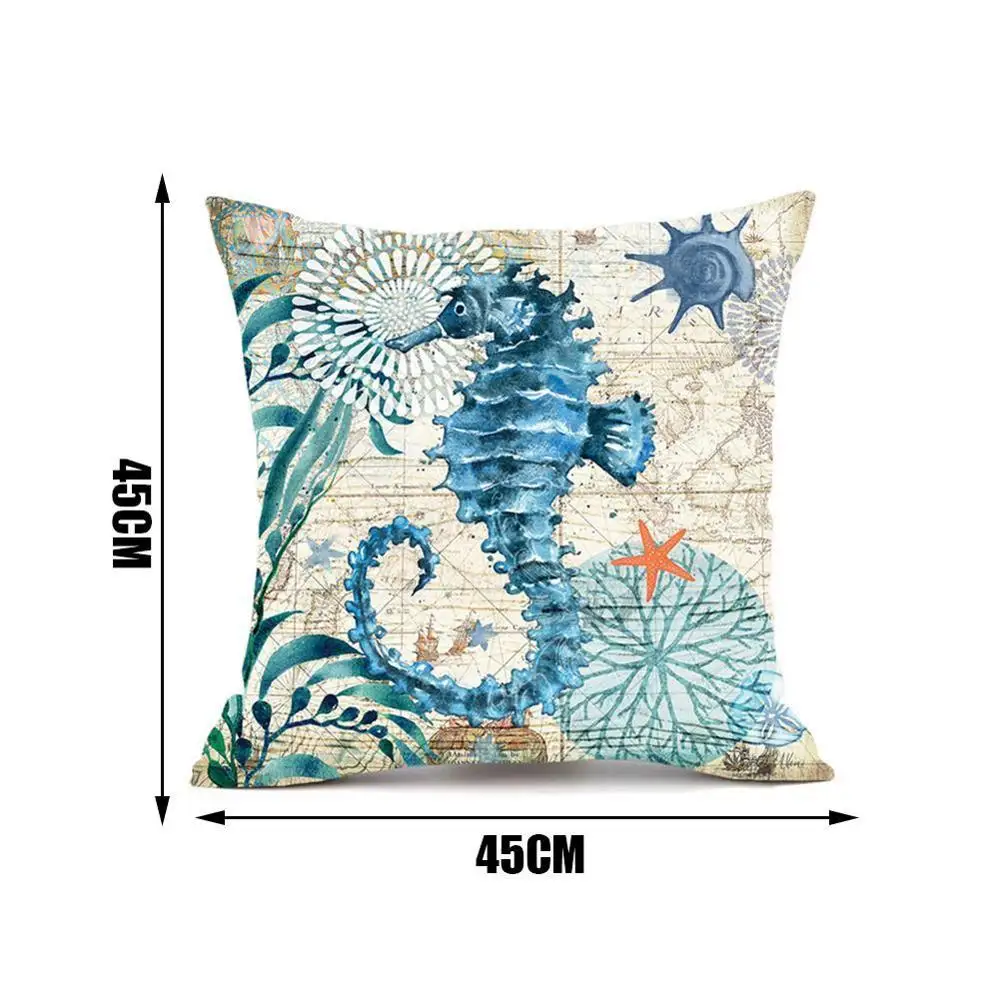 Retro Vintage Marine Sea Life Cushion Covers Turtle Decor Supplies Cover Home Pillow Seahorse Whale Octopus K0S3
Retro Vintage Marine Sea Life Cushion Covers Turtle Decor Supplies Cover Home Pillow Seahorse Whale Octopus K0S3