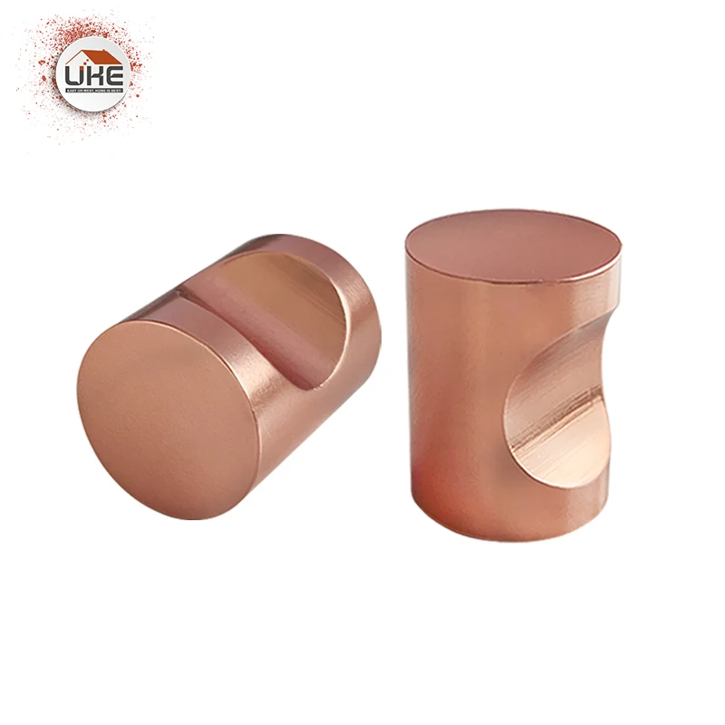 UKE Rose Gold Furniture Knobs Aluminum Small Round Knobs Solid Drawer Handle Kitchen Knob 
UKE Rose Gold Furniture Knobs Aluminum Small Round Knobs Solid Drawer Handle Kitchen Knob