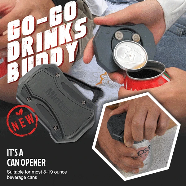 Newest Mintiml Portable Can Opener GO-GO Drinks Universal Topless Can Opener The Easiest beer cola beverage Can Bottle Opener
Newest Mintiml Portable Can Opener GO-GO Drinks Universal Topless Can Opener The Easiest beer cola beverage Can Bottle Opener