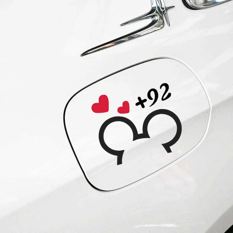 Car Sticker Personality Cute Fuel Tank Cap Decoration Sticker Cartoon Creative Sticker Scratch Cover Car Sticker
Car Sticker Personality Cute Fuel Tank Cap Decoration Sticker Cartoon Creative Sticker Scratch Cover Car Sticker