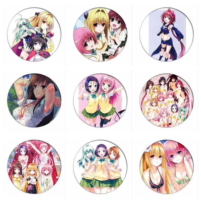 Брошь в стиле аниме «Love-ru»
Брошь в стиле аниме «Love-ru»