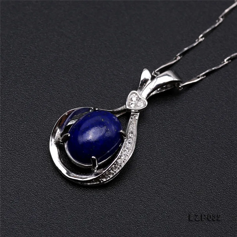 JYX Beautiful Lapis lazuli Sterling 925 Silver Pendant Oval Jewelry for Women Everyday Holiday Gift
JYX Beautiful Lapis lazuli Sterling 925 Silver Pendant Oval Jewelry for Women Everyday Holiday Gift