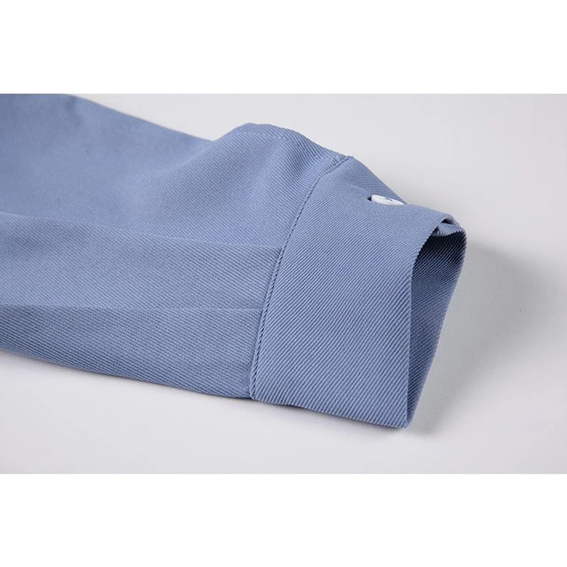 Pocket Deign Blouses Or Tops For Women Blue Single Breasted Elegant OL Work Korean Shirts 2021 Spring Vintage Oversized Blusas
Pocket Deign Blouses Or Tops For Women Blue Single Breasted Elegant OL Work Korean Shirts 2021 Spring Vintage Oversized Blusas