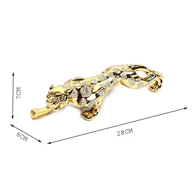 Leopard Metal Czech Crystal Rhinestone Car Dashboard Decoration Hood Ornament Car Interior
Leopard Metal Czech Crystal Rhinestone Car Dashboard Decoration Hood Ornament Car Interior