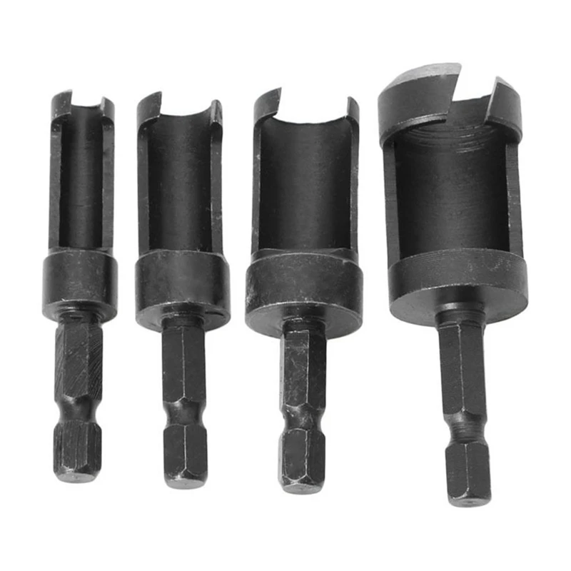 4Pcs Carbon Steel Wood Drill Bit Set,1/4 Hex Shank Woodworking Carbon Steel Wood Work Plug Cutter Cutting Power Tool Drill Bit S
4Pcs Carbon Steel Wood Drill Bit Set,1/4 Hex Shank Woodworking Carbon Steel Wood Work Plug Cutter Cutting Power Tool Drill Bit S