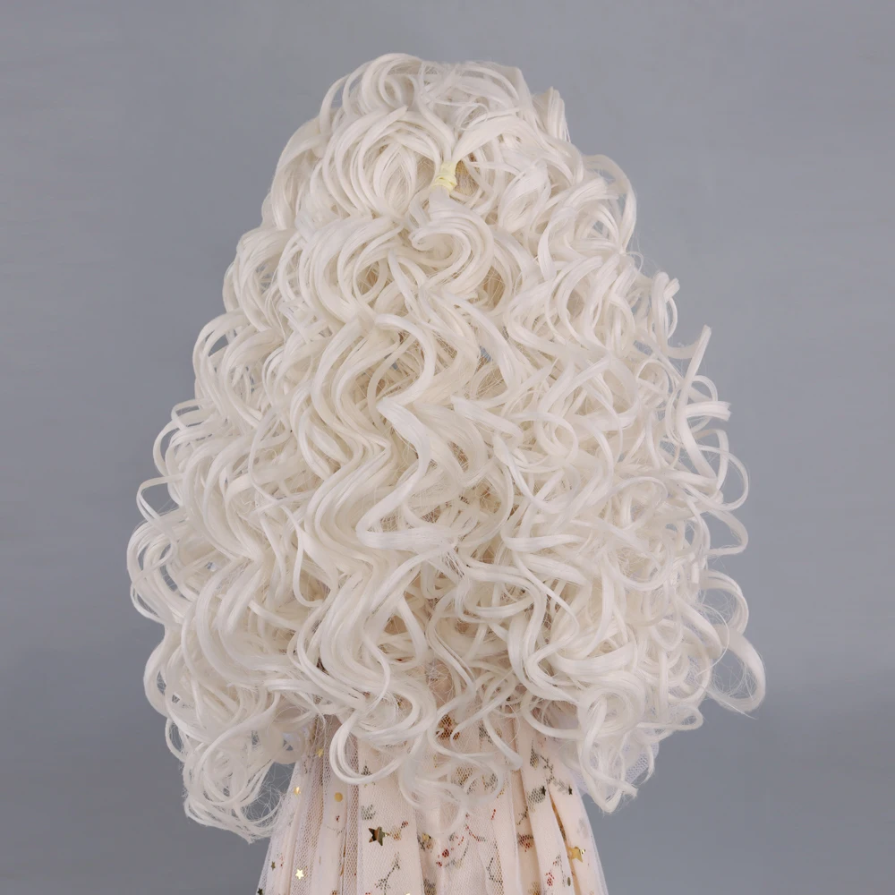 1/3 Bjd Doll Wig High Temperature Fiber Long White Curly Bjd Wig SD For BJD Doll Freeshipping Doll accesories
1/3 Bjd Doll Wig High Temperature Fiber Long White Curly Bjd Wig SD For BJD Doll Freeshipping Doll accesories