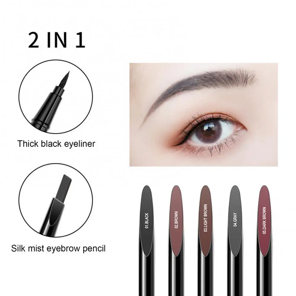 Waterproof Eyebrow Tint Long-lasting Double Head Automatic Rotating Triangle Eyebrow Pencil Eyeliner Makeup Tools
Waterproof Eyebrow Tint Long-lasting Double Head Automatic Rotating Triangle Eyebrow Pencil Eyeliner Makeup Tools