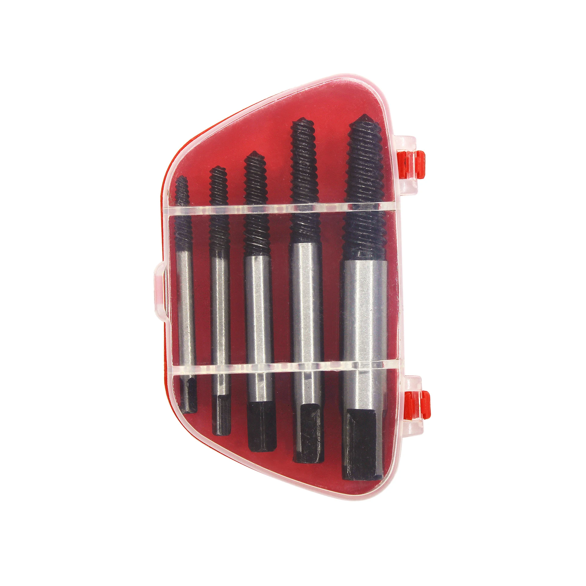 5Pcs Screw Extractor Center Drill Bits Guide Set Broken Damaged Bolt Remover Removal Speed Easy Out Set Drill Bit
5Pcs Screw Extractor Center Drill Bits Guide Set Broken Damaged Bolt Remover Removal Speed Easy Out Set Drill Bit
