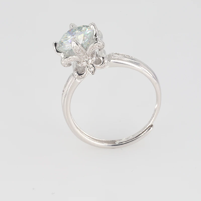 Starszuan Best Price GH Color 925 Sterling Silver Moissanite Fashion Ring Resizable Moissanite Ring For Party
Starszuan Best Price GH Color 925 Sterling Silver Moissanite Fashion Ring Resizable Moissanite Ring For Party