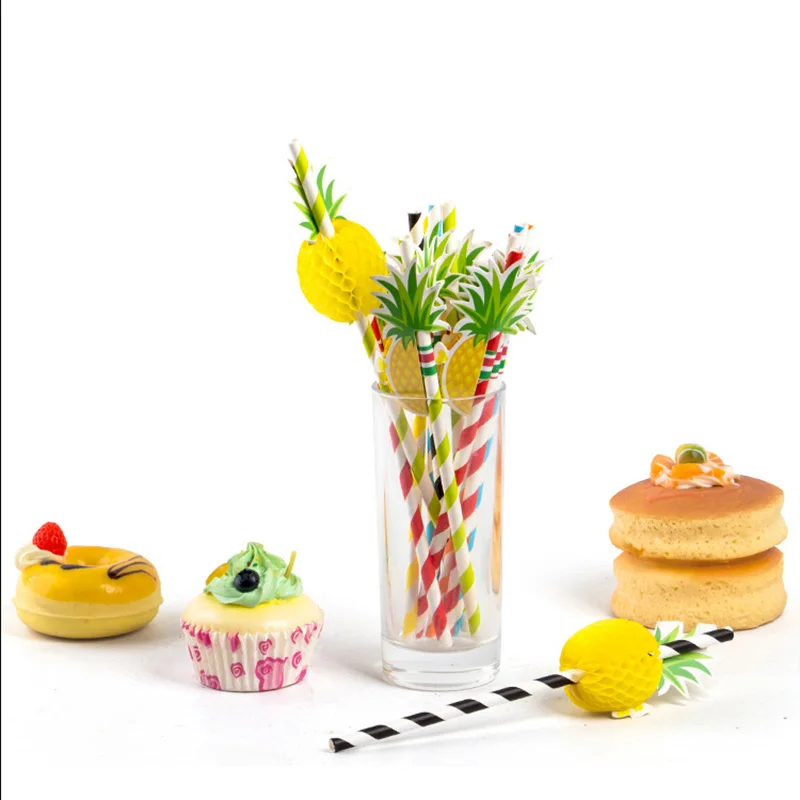 10/50pcs Flamingo Pineapple Drinking Plastic Straws Paper Straw Hawaii Tropical Wedding Party Decoration Summer Pool Supplies
10/50pcs Flamingo Pineapple Drinking Plastic Straws Paper Straw Hawaii Tropical Wedding Party Decoration Summer Pool Supplies