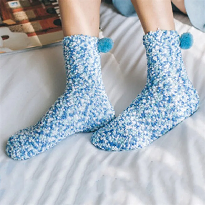 Осенне-зимние теплые флисовые женские носки, повседневные носки для дома и сна, цветные носки
Осенне-зимние теплые флисовые женские носки, повседневные носки для дома и сна, цветные носки