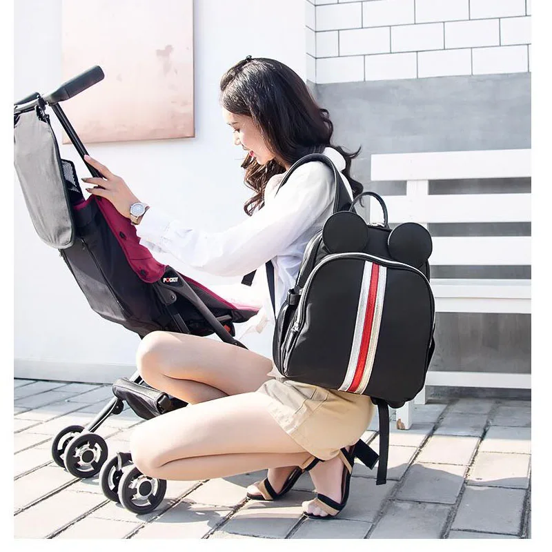 Fashion backpack for baby care back milk bag multi-function large capacity waterproof diaper bag out insulation pram bag 
Fashion backpack for baby care back milk bag multi-function large capacity waterproof diaper bag out insulation pram bag