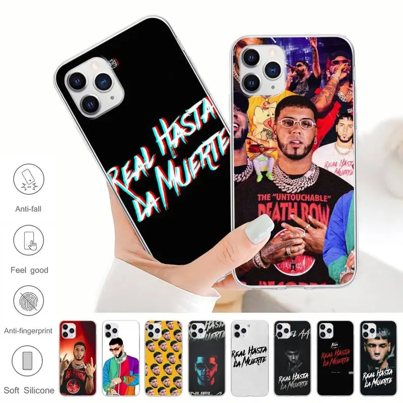 Rapper Anuel AA Real Hasta La Muerte Transparent Phone Case For Huawei P20 P40 Lite P30 Pro P Smart 2019 Honor 10 10i 20 Lite 
Rapper Anuel AA Real Hasta La Muerte Transparent Phone Case For Huawei P20 P40 Lite P30 Pro P Smart 2019 Honor 10 10i 20 Lite