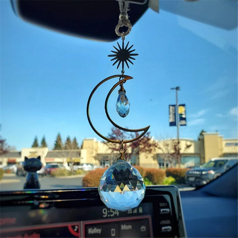 GORGEOUS Friend Gift Living Room Rainbow Morning Sun Catcher Cute Chic Car Charms Prism Accessories Decoration Crystal Car Decor
GORGEOUS Friend Gift Living Room Rainbow Morning Sun Catcher Cute Chic Car Charms Prism Accessories Decoration Crystal Car Decor