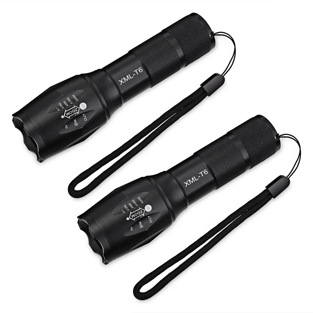 2PCS Powerful LED Flashlight Ultra Bright LED Tactical Flashlight With Adjustable Focus And 5 Light Modes Mini LED Flashlight
2PCS Powerful LED Flashlight Ultra Bright LED Tactical Flashlight With Adjustable Focus And 5 Light Modes Mini LED Flashlight