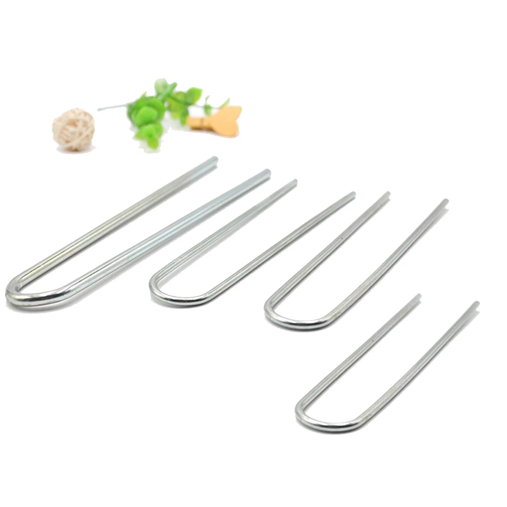 4pcs/9in U-Shaped Fixing Nail For Football Gate 23cm 30g Iron Football Net Gate Anchor/multi-purpose Pile
4pcs/9in U-Shaped Fixing Nail For Football Gate 23cm 30g Iron Football Net Gate Anchor/multi-purpose Pile