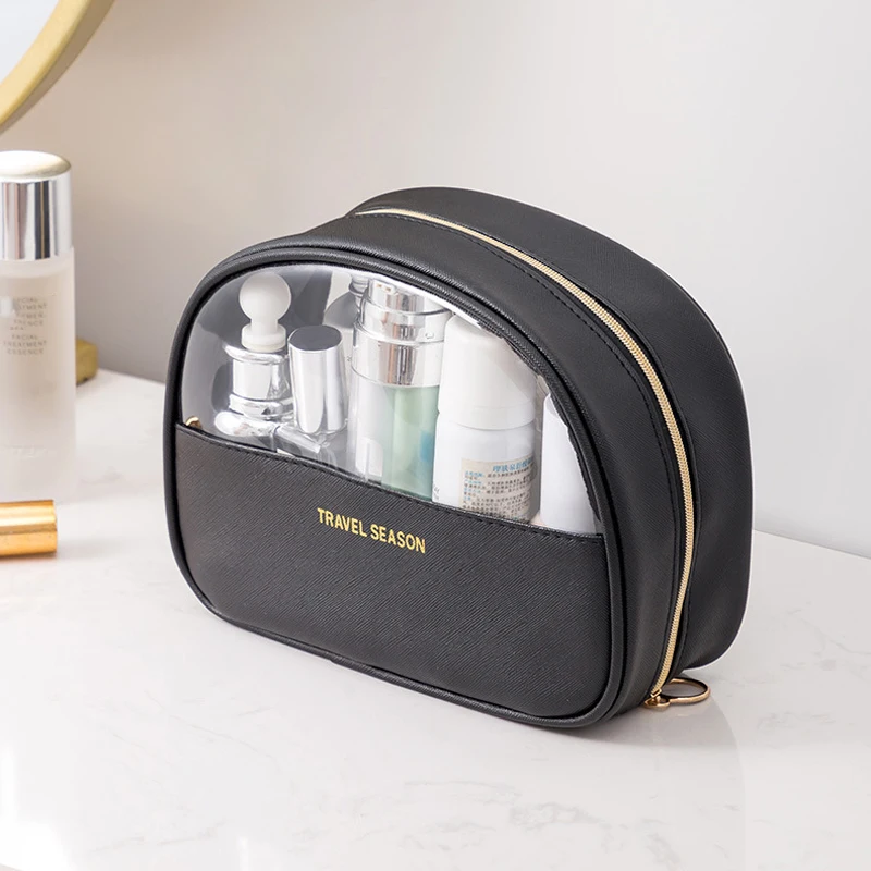 1PCS PVC PU Storage Bags Travel Organizer Clear Makeup Bag Waterproof Beautician Cosmetic Wash Bag Pink Black
1PCS PVC PU Storage Bags Travel Organizer Clear Makeup Bag Waterproof Beautician Cosmetic Wash Bag Pink Black