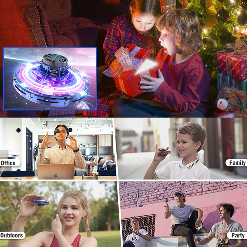 Flynova Mini Drone UFO Helicopter Hand Operated LED Flying Spinner Fidget Toys Flight Controller Adult Kids Boys Children Gift
Flynova Mini Drone UFO Helicopter Hand Operated LED Flying Spinner Fidget Toys Flight Controller Adult Kids Boys Children Gift