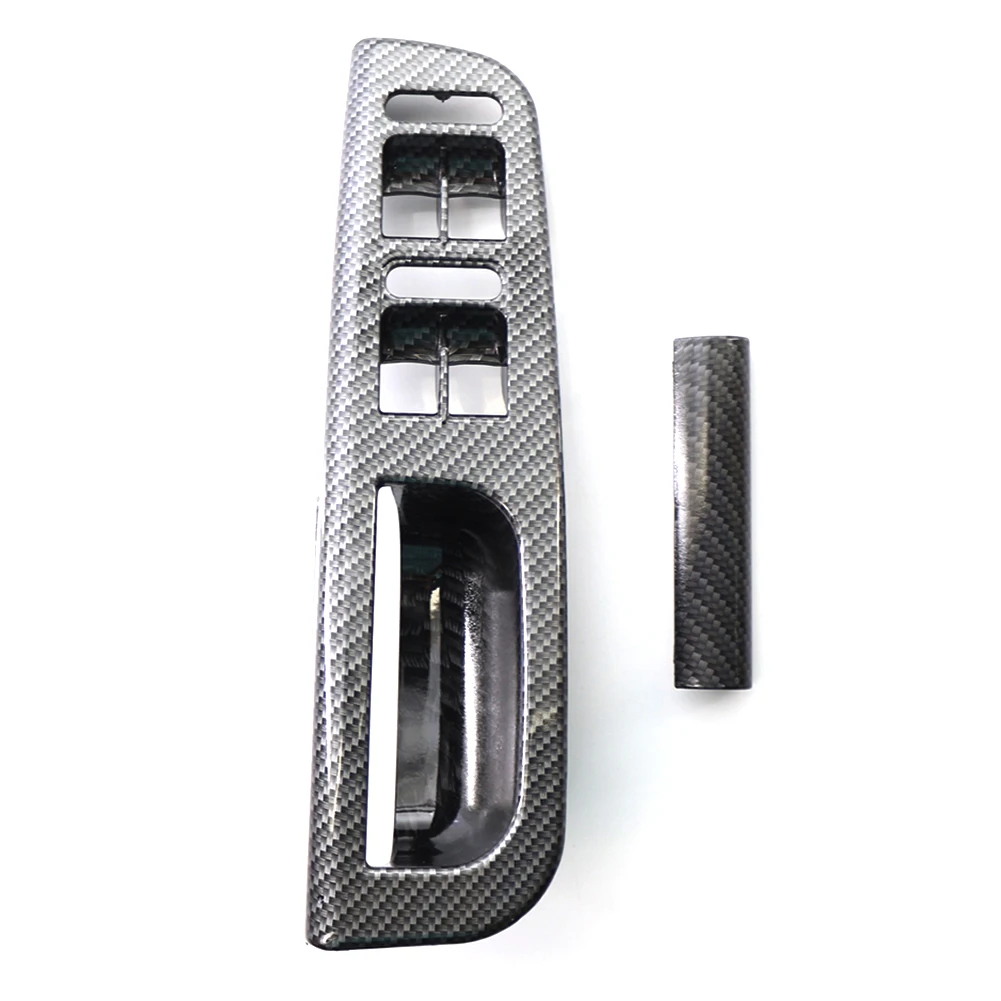 Door Window Switch Panel Handle Cover Trim Master Power Window Switch Bezel+Handle Trim Carbon Fiber Look for VW JETTA MK4
Door Window Switch Panel Handle Cover Trim Master Power Window Switch Bezel+Handle Trim Carbon Fiber Look for VW JETTA MK4