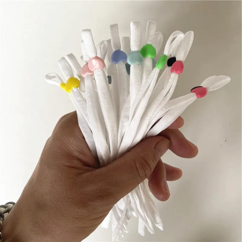 100 pcs 5mm soft elastic long size ajustable stopper buckles elastic 15cm 6" inches customize mask elastic bands
100 pcs 5mm soft elastic long size ajustable stopper buckles elastic 15cm 6" inches customize mask elastic bands