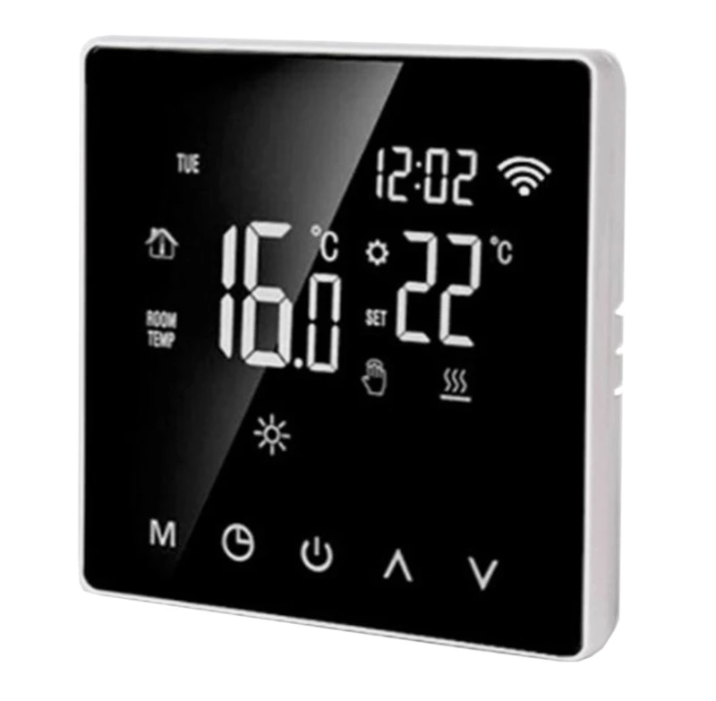 K1KA Thermostat 16A Wi-Fi /NO WIFI Orange / White Smart Thermostat Digital Temperature Controller APP Control LCD DisplayTouch
K1KA Thermostat 16A Wi-Fi /NO WIFI Orange / White Smart Thermostat Digital Temperature Controller APP Control LCD DisplayTouch