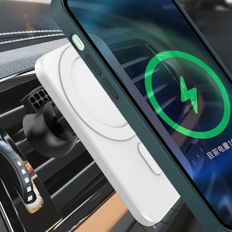 Magnetic Car Wireless Charging Holder for Apple iPhone 12 Wireless Charger Stand 15W Fast Charging Car Travel Charger For Apple
Magnetic Car Wireless Charging Holder for Apple iPhone 12 Wireless Charger Stand 15W Fast Charging Car Travel Charger For Apple