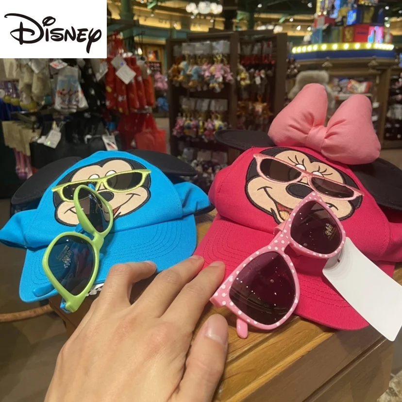 Disney Mickey Minnie Fashion with Sunglasses Summer Children's Sunscreen Hat Free Sunglasses Cartoon Image Casual Baseball Cap
Disney Mickey Minnie Fashion with Sunglasses Summer Children's Sunscreen Hat Free Sunglasses Cartoon Image Casual Baseball Cap