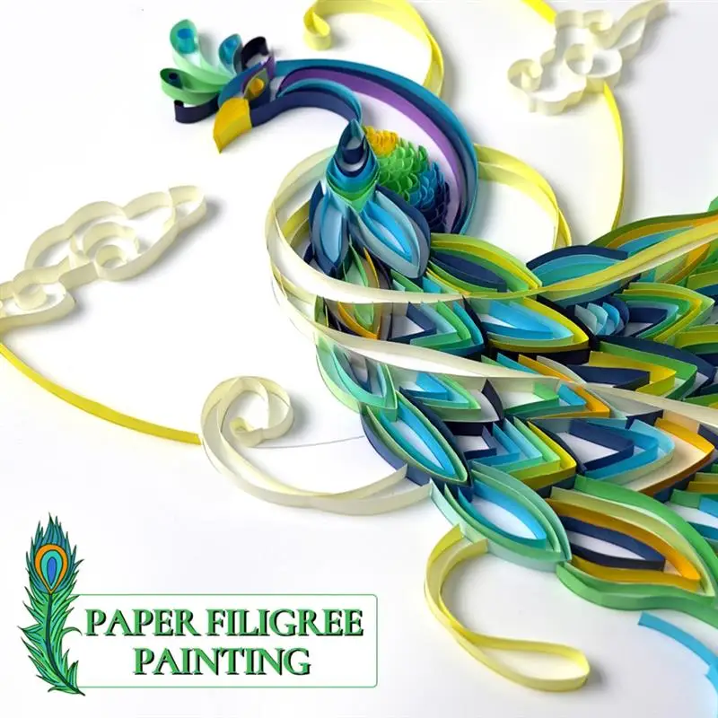 13 Designs 3D Animals Paper Filigree Painting Peacock Christmas Elk Home Decor Handmade DIY Craft DIY Quilling Paper Tools Kits
13 Designs 3D Animals Paper Filigree Painting Peacock Christmas Elk Home Decor Handmade DIY Craft DIY Quilling Paper Tools Kits